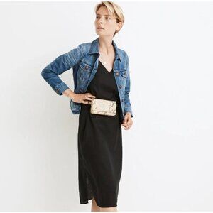Madewell Classic Blue Denim The Jean Jacket in Pinter Wash Size M F0370